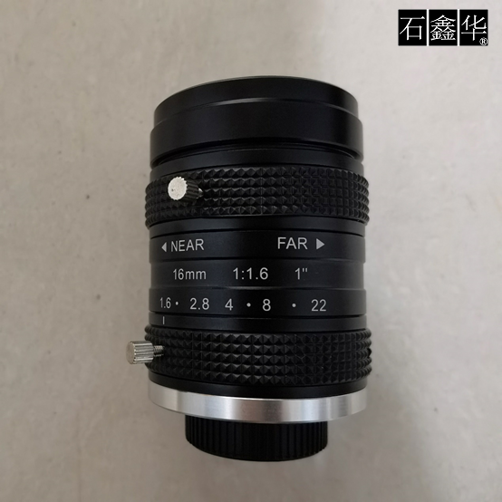 SHI-C1616GFL：16mm焦距500万像素级别CCTV工业镜头支持1寸芯片
